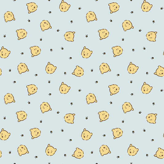 Winnie the Pooh Baby by Echo Park Paper Co - Pooh Jumble | Blue