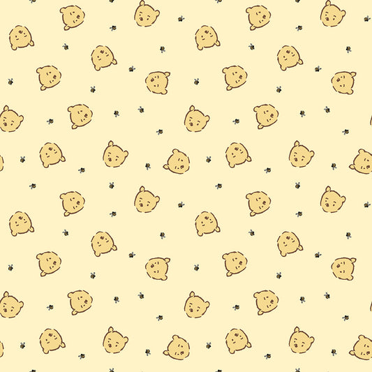 Winnie the Pooh Baby by Echo Park Paper Co - Pooh Jumble | Yellow