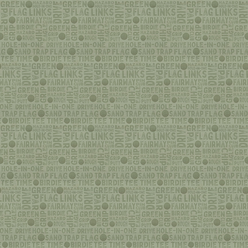 Greens & Fairways by Tara Reed - Text | Green