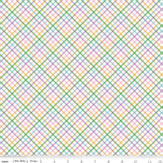 Riley Blake Seasonal Basics - Plaid Easter