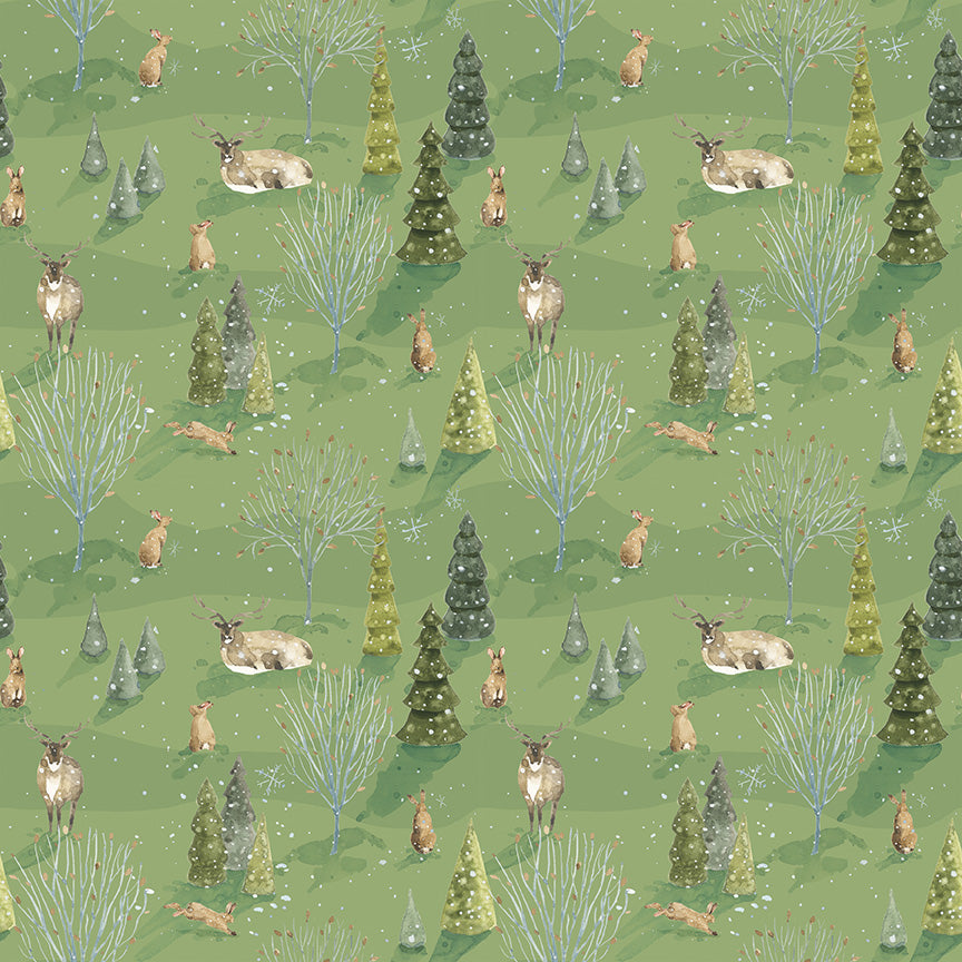 Santa's Tree Farm by Lisa Audit - Woodland Green