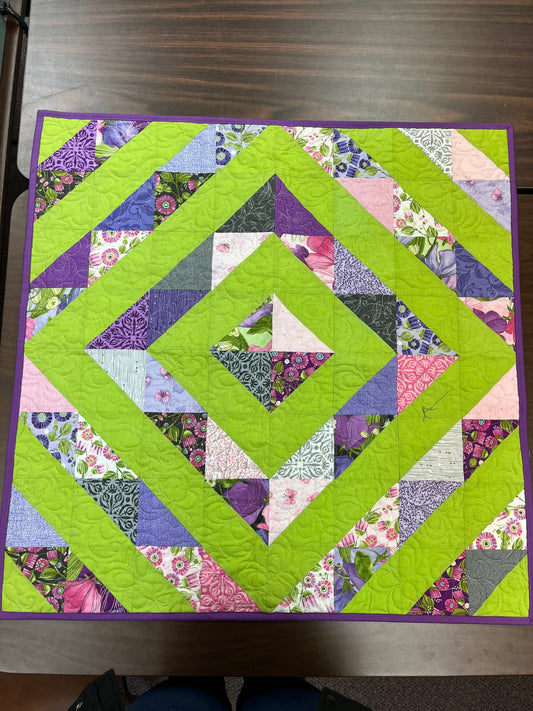 Green/Purple Sample Quilt