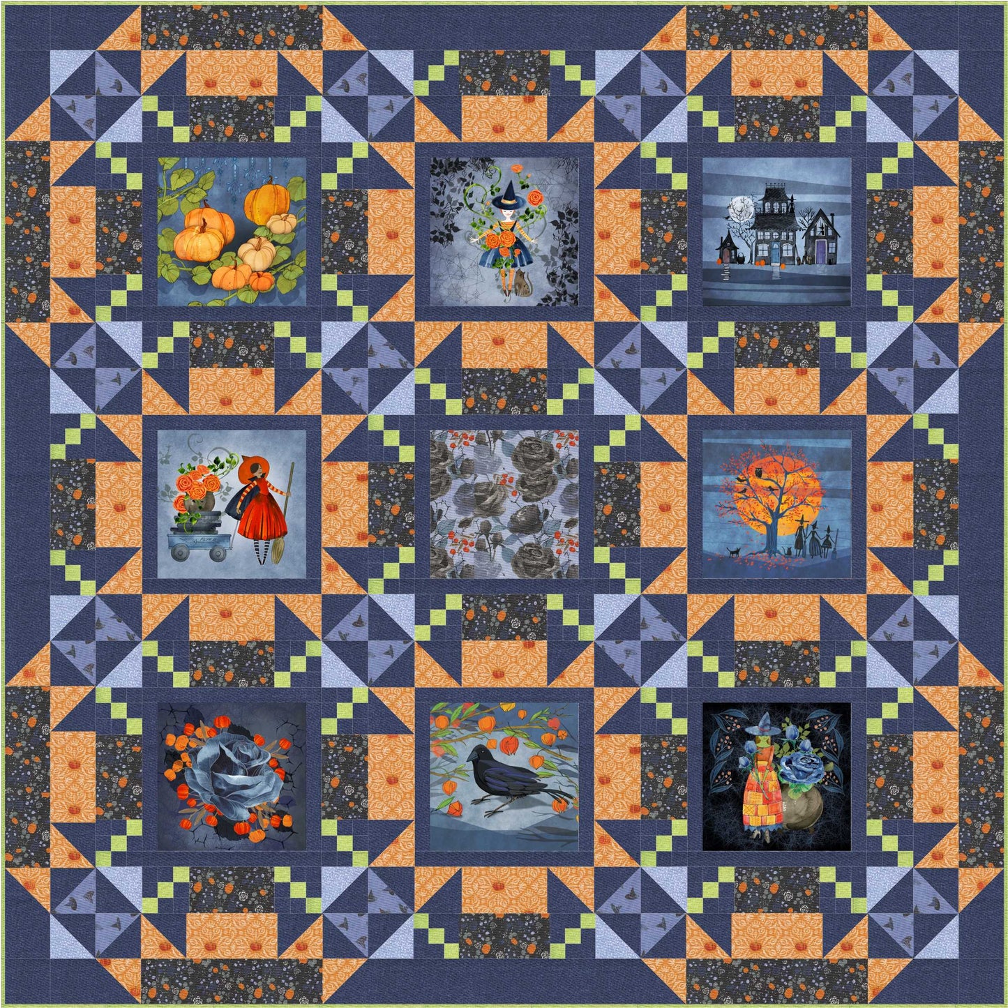 Courtyard Lattice Quilt Kit