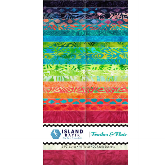 Feather & Flair by Jerry Khiev - 2 1/2" Strips