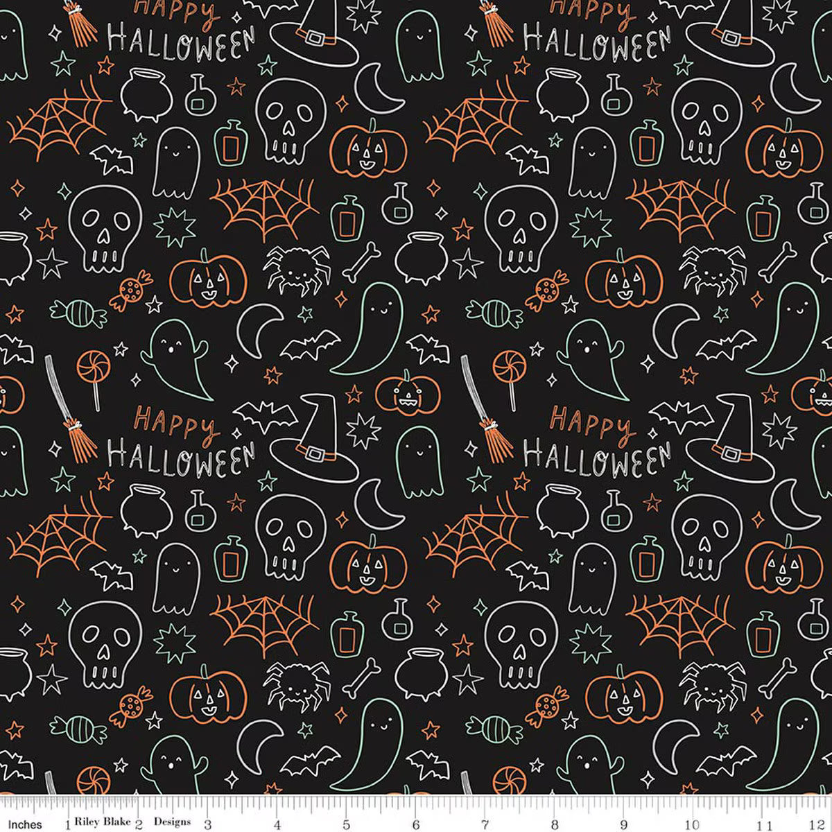 Frank and Friends - Halloween Icons Black [GLOW IN THE DARK]