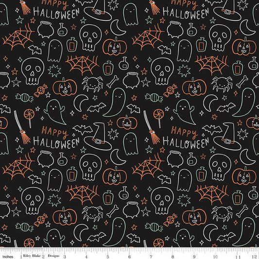 Frank and Friends - Halloween Icons Black [GLOW IN THE DARK]