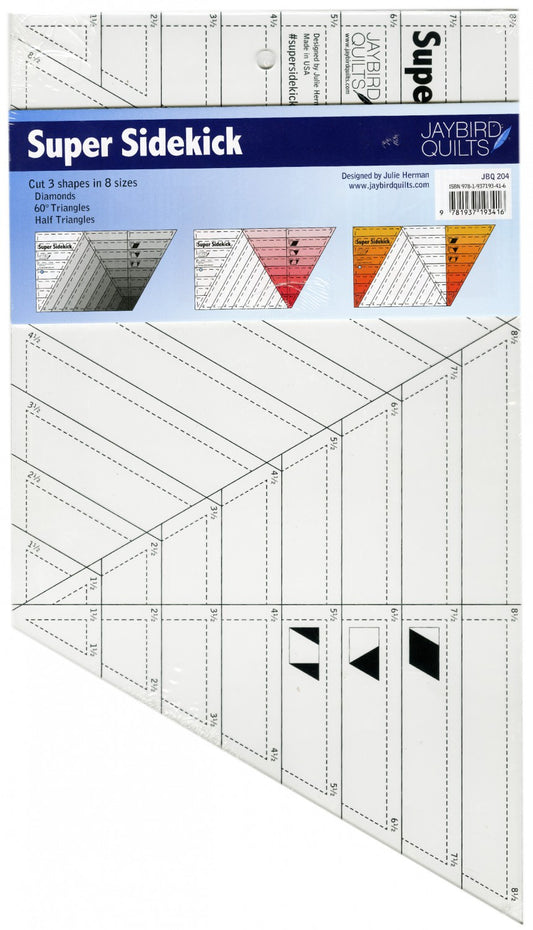 Super Sidekick Ruler by Jaybird Quilts