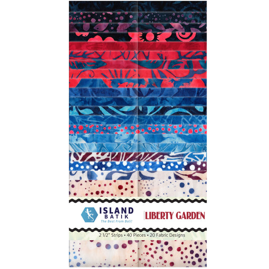 Liberty Garden by Jerry Khiev - 2 1/2" Strips
