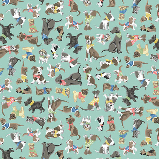 Pooch by Makower UK - Pals | Teal