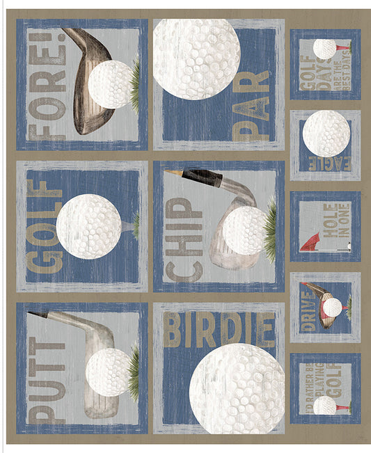 Greens & Fairways by Tara Reed - Panel | 35 1/2" x 43 1/2"
