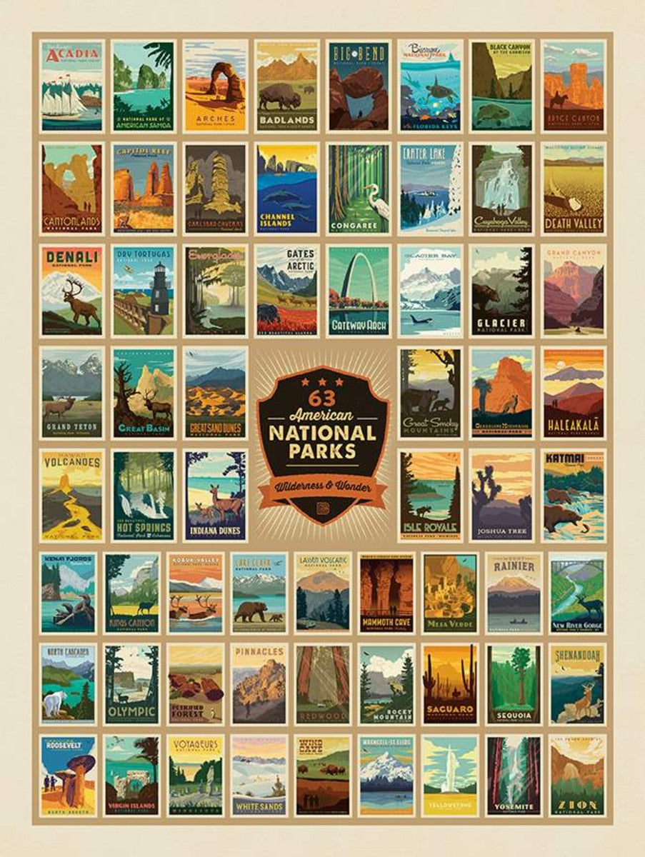 National Parks - Wilderness Wonders Panel
