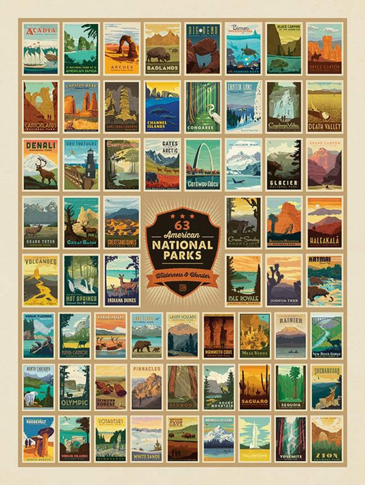 National Parks - Wilderness Wonders Panel