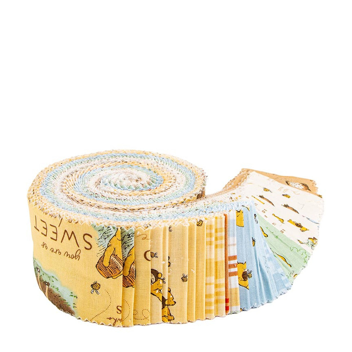 Winnie the Pooh by Echo Park Paper Co - 2 1/2" Strips (Rolie Polie)