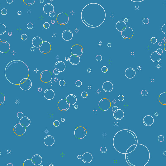 Float by Rashida Coleman Hale - Bubbly RS1146 Parachute Blue