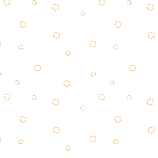 Easy Listening Vol. 1 by Tide + Loom - Dotted Circles | Orange