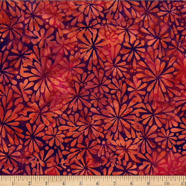 Hoffman Bali Batik - 2709 - Pomegranate
