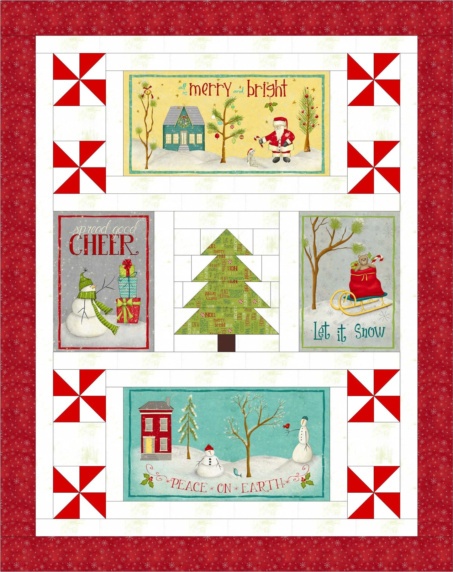 Merry & Bright Pattern [PDF Download]