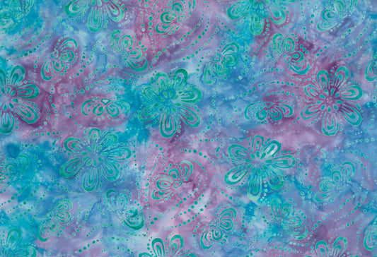 Wilmington Batiks - Floating Flowers Multi