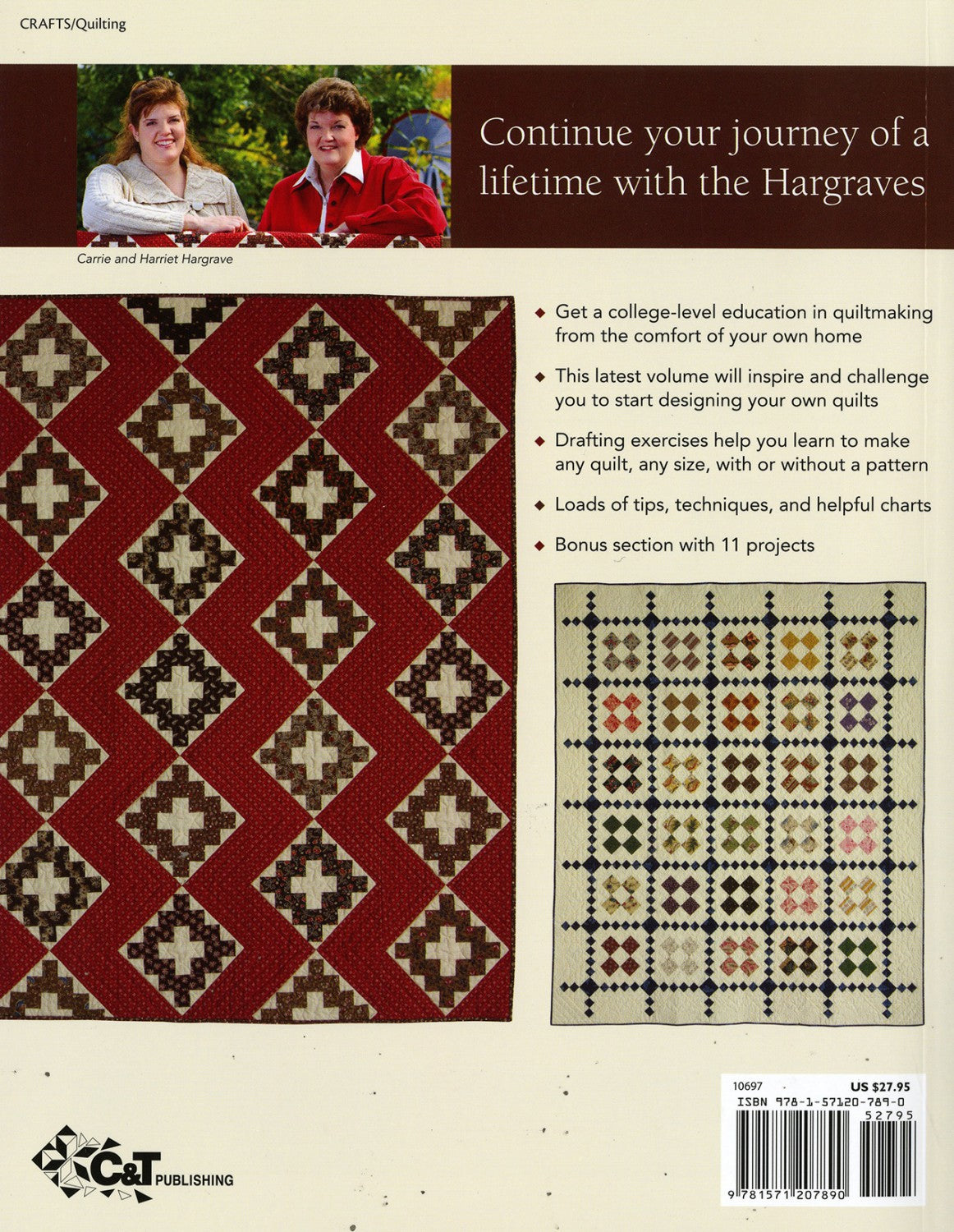 Quilter's Academy Vol. 2 by Harriet Hargrave & Carrie Hargrave