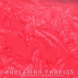 Hoffman 1895 Watercolor Batik Salmon 323