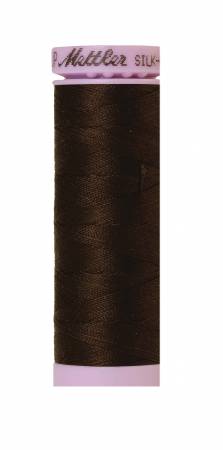 Mettler 50WT 9105-1002 164 YDS. Silk-Finish Cotton Thread Very Dark Brown