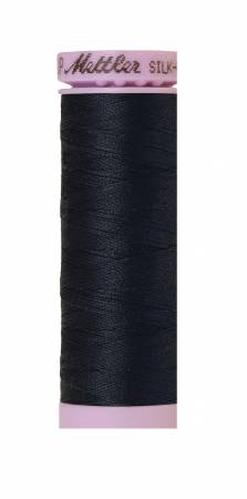 Mettler 50WT 9105-1243 164 YDS. Silk-Finish Cotton Thread Black Iris