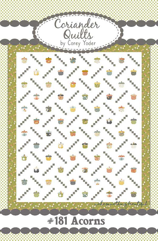 Acorns by Coriander Quilts