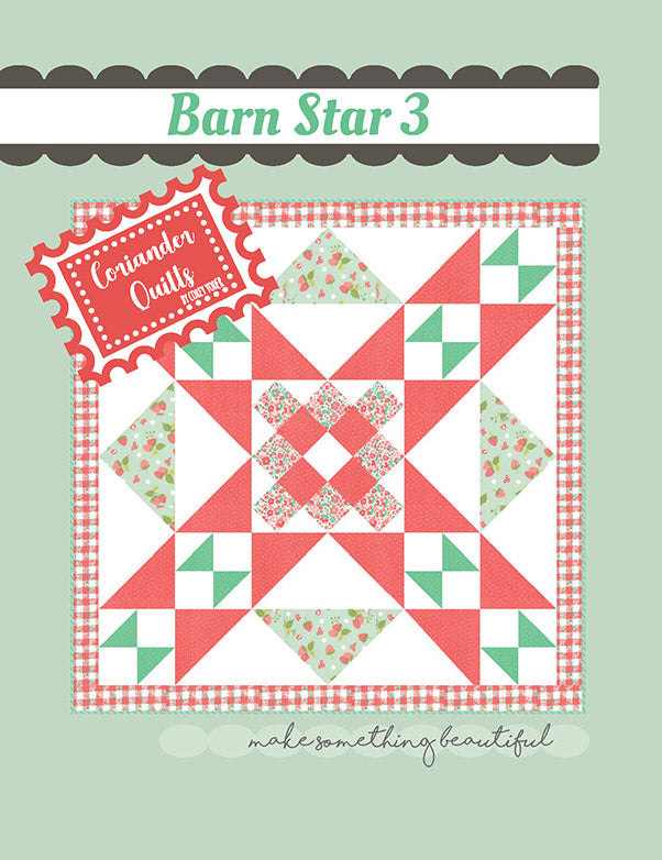Barn Star 3 by Coriander Quilts