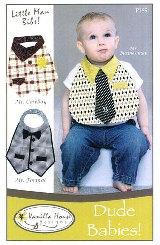 DUDE BABIES - LITTLE MAN BIBS