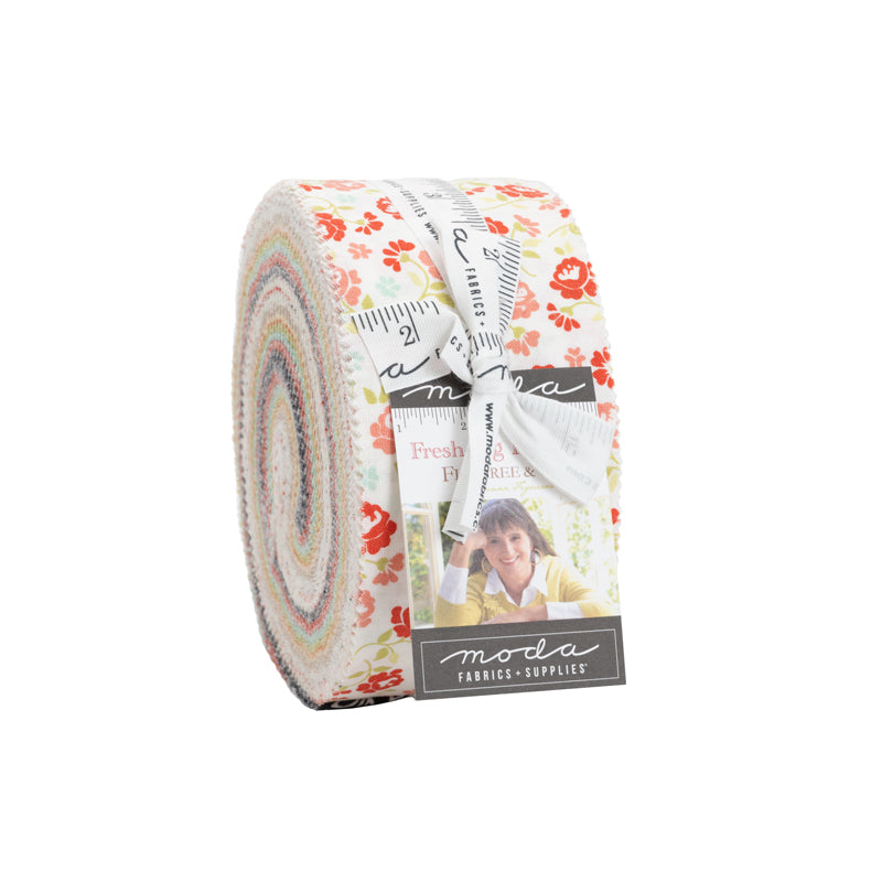 FRESH FIG FAVORITES BY FIG TREE & CO FOR MODA - 2 1/2" STRIPS