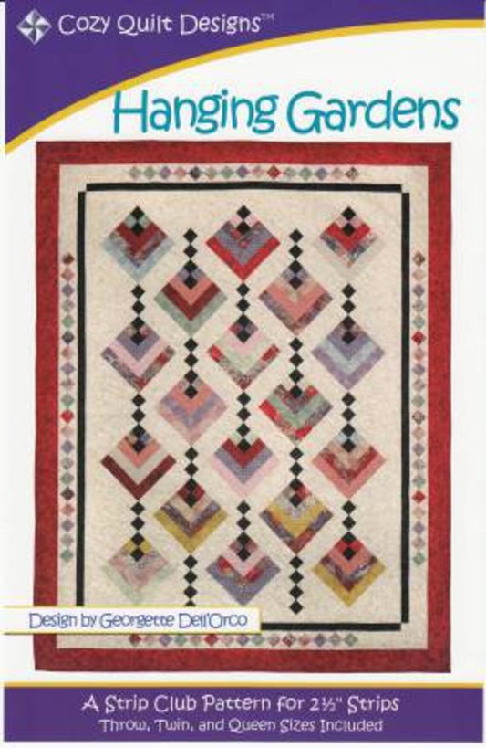 HANGING GARDENS BY GEORGETTE DELL'ORCO / COZY QUILT DESIGNS