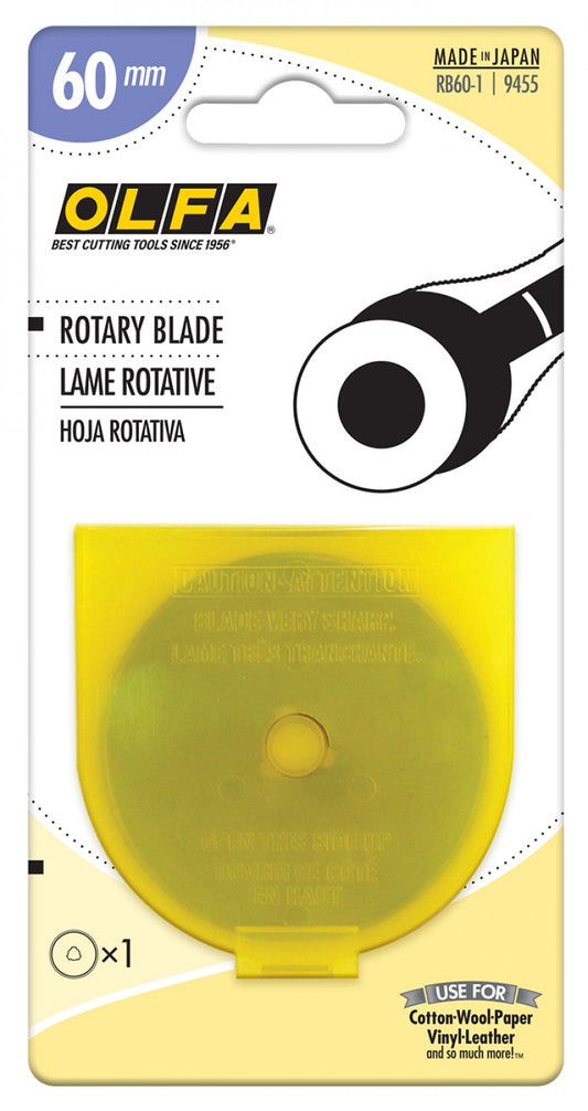 Olfa 60mm Rotary Blades 1/pkg