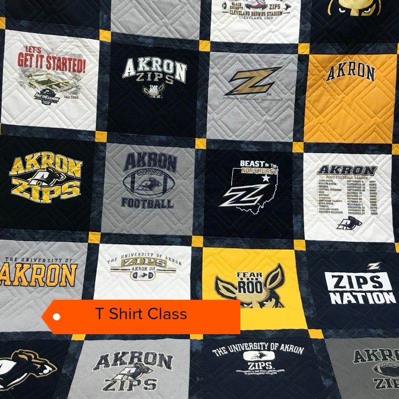T Shirt Quilt Class